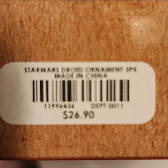 Star Wars Hallmark Christmas Tree Ornaments - Picture 3 of 3